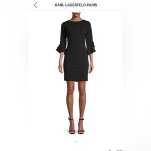 Karl lagerfeld Paris, dress, black, small